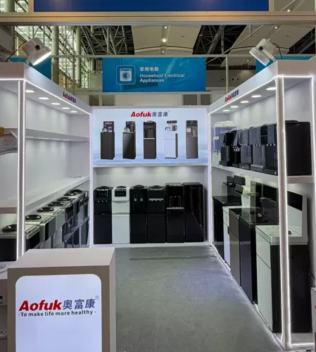 ​Perkakas Pembersihan Air Pintar, Meneroka Pasaran Luar Negara Baharu | Ningbo Aofukang Debut di Pameran Canton ke-140